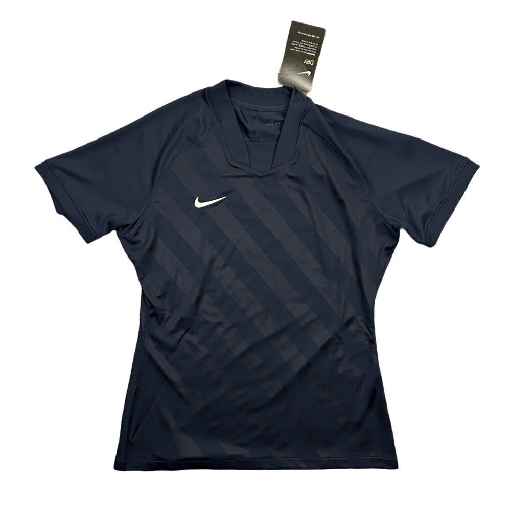 Nike Soccer Jersey Top Short Sleeves Navy Women's Size M - Medium - NWT $40
